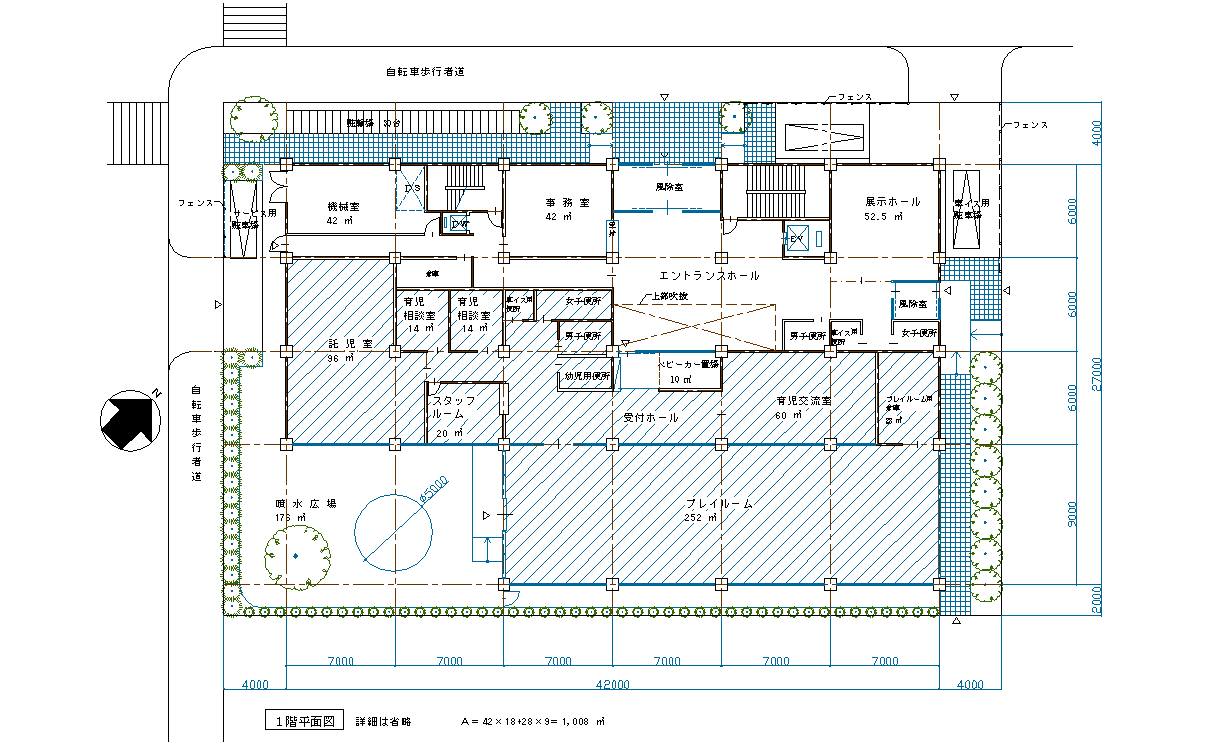 ｈ１９年度一級建築士設計製図解答例